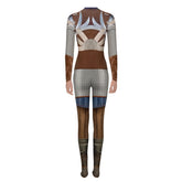 Game Baldur's Gate Shadowheart Brown Jumpsuit Cosplay Costume Outfits Halloween Carnival Suit